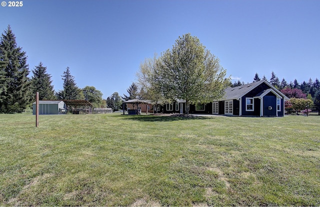 46135 E Avery Rd, Chehalis, WA 98532 - view of yard with a detached carport