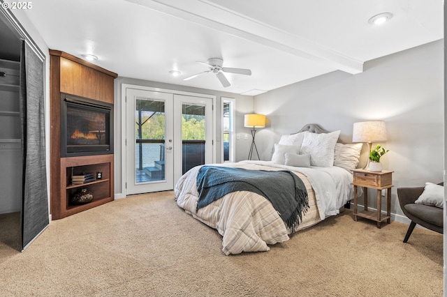 unfurnished sunroom with a water view