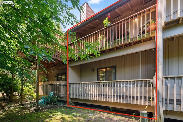 2818 Treetop Ln, West Linn, OR 97068 - view of property exterior featuring a chimney