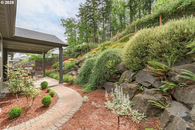 3625 Snowberry Rd, Eugene, OR 97403 - view of yard featuring a patio area