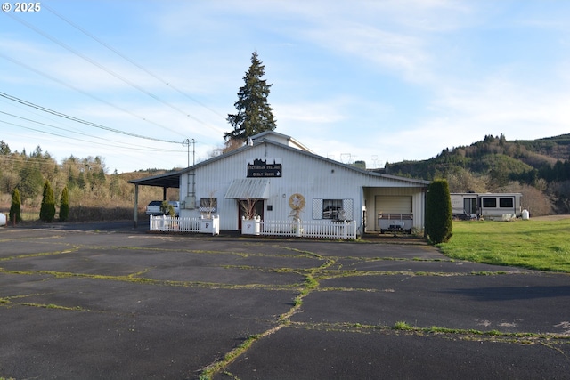 1397 State Route 506, Vader, WA 98593 - view of building exterior with a mountain view