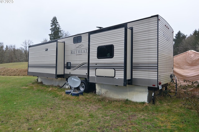 1397 State Route 506, Vader, WA 98593 - rear view of property with a yard