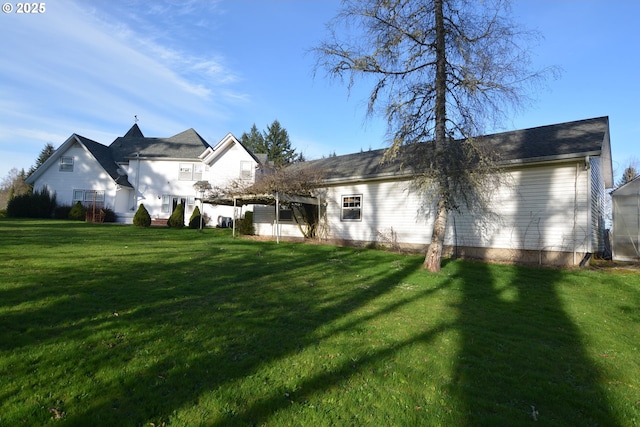 1397 State Route 506, Vader, WA 98593 - view of front of house with a front yard