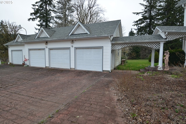 1397 State Route 506, Vader, WA 98593 - view of garage