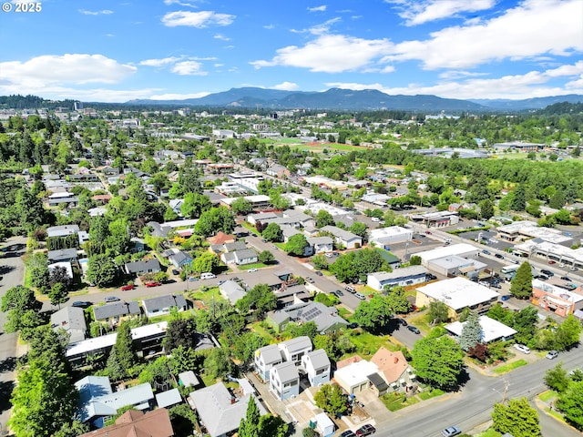 45 W 27th Ave Unit B, Eugene, OR 97405 - aerial perspective of suburban area with mountains