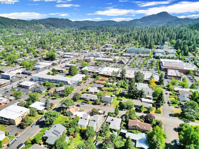 45 W 27th Ave Unit B, Eugene, OR 97405 - drone / aerial view of a forest and a mountain backdrop
