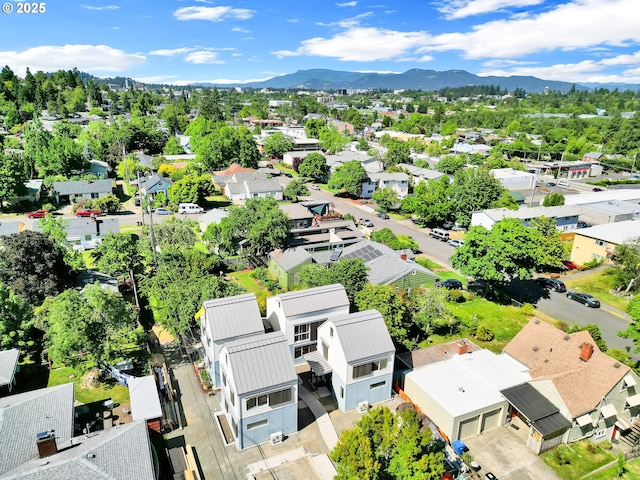 45 W 27th Ave Unit B, Eugene, OR 97405 - aerial perspective of suburban area featuring a mountainous background