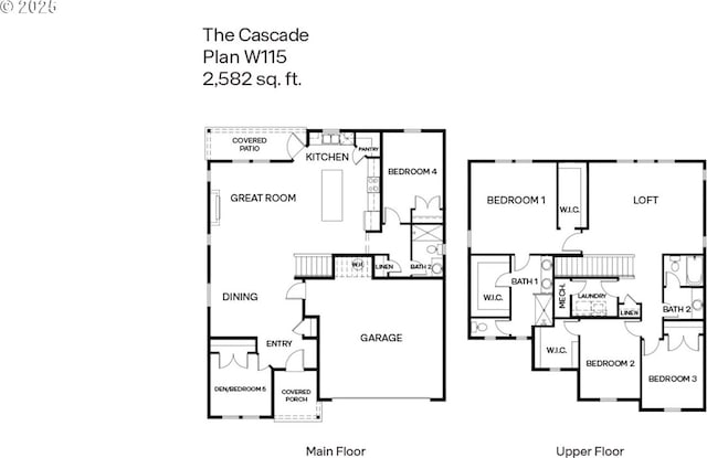 247 NW 29th Way, Battle Ground, WA 98604 - property floor plan