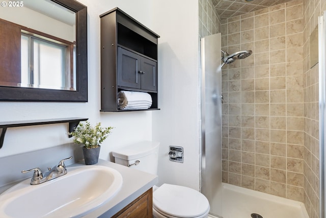 15605 SE 5th St, Vancouver, WA 98684 - bathroom featuring a shower stall and vanity