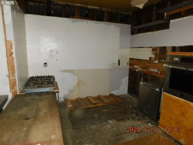 view of basement