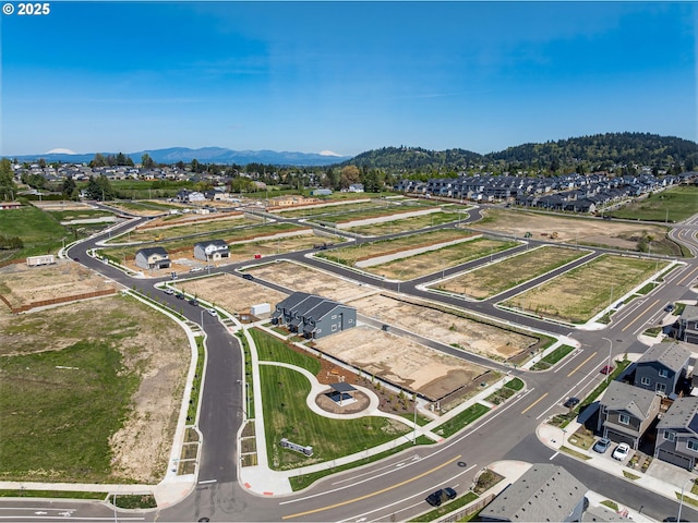 4027 SW Myrtle Aly Unit 7, Gresham, OR 97030 - bird's eye view featuring a mountain view and a residential view