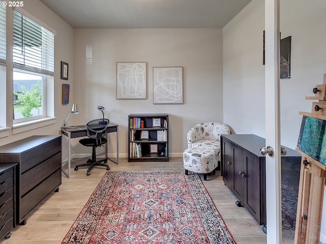 472 SW 16th Ave, Canby, OR 97013 - home office with light wood finished floors
