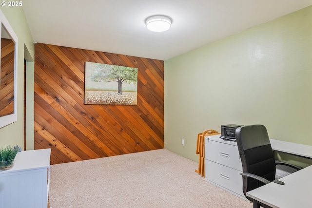 220 Plomondon Rd, Toledo, WA 98591 - carpeted office featuring wood walls