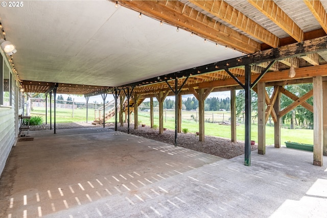220 Plomondon Rd, Toledo, WA 98591 - view of patio / terrace featuring fence