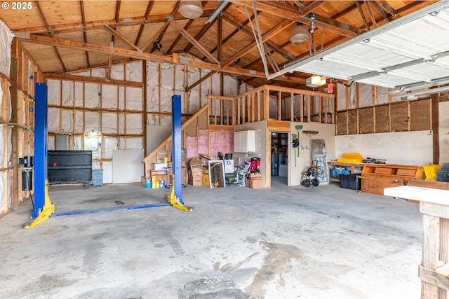 220 Plomondon Rd, Toledo, WA 98591 - garage featuring a garage door opener
