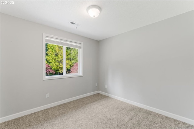 20606 NE 229th St, Battle Ground, WA 98604 - carpeted spare room featuring baseboards and visible vents