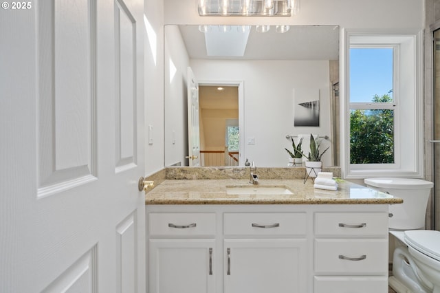 14067 Chatham Ct, Lake Oswego, OR 97035 - bathroom featuring vanity and healthy amount of natural light