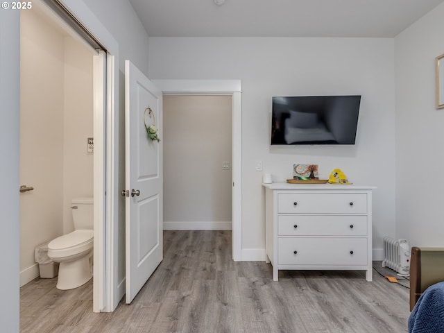15807 SE Rainier Ave, Clackamas, OR 97015 - bedroom with light wood finished floors and baseboards