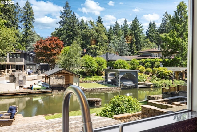 17810 Sarah Hill Ln, Lake Oswego, OR 97035 - dock area featuring a water view