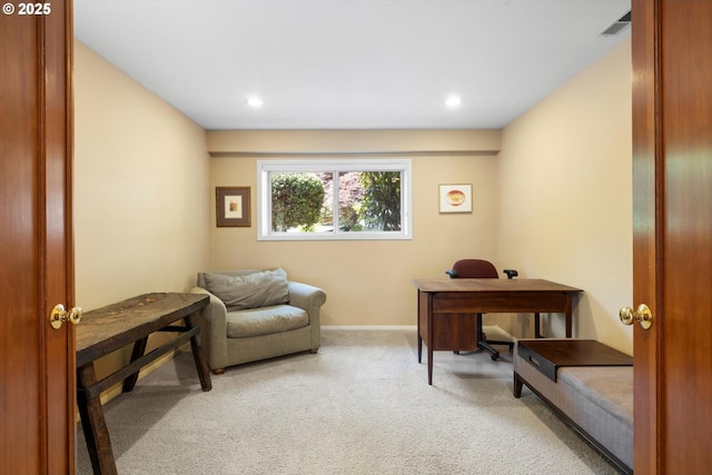17810 Sarah Hill Ln, Lake Oswego, OR 97035 - office space with light carpet and recessed lighting
