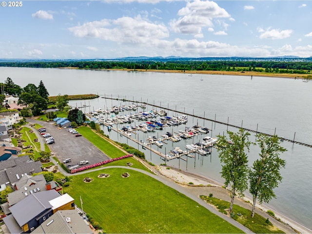 13811 SE 36th St, Vancouver, WA 98683 - drone / aerial view of a nearby body of water and numerous boat docks