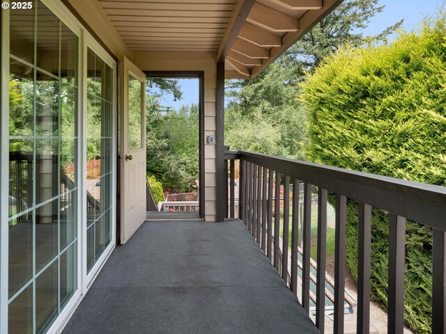 18036 NW Emmaus Ln, Portland, OR 97231 - view of balcony
