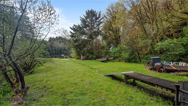 1298 N Tenmile, Lakeside, OR 97449 - view of home's community featuring a lawn