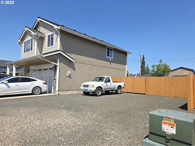 755 Nebraska St, Eugene, OR 97402 - view of home's exterior featuring a garage