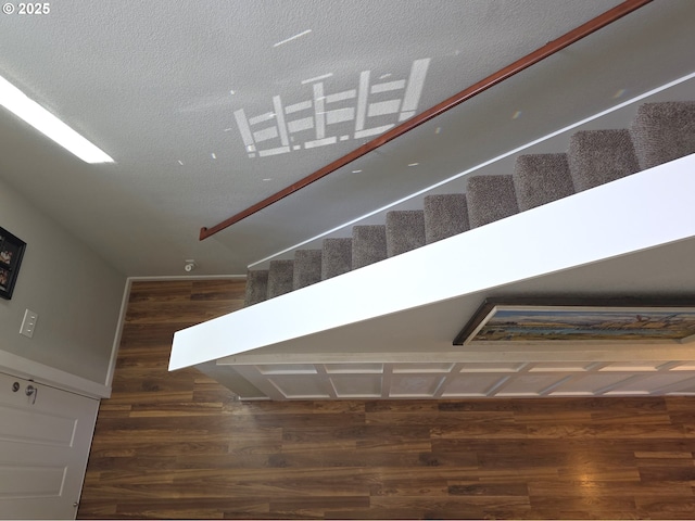 755 Nebraska St, Eugene, OR 97402 - stairs with wood finished floors