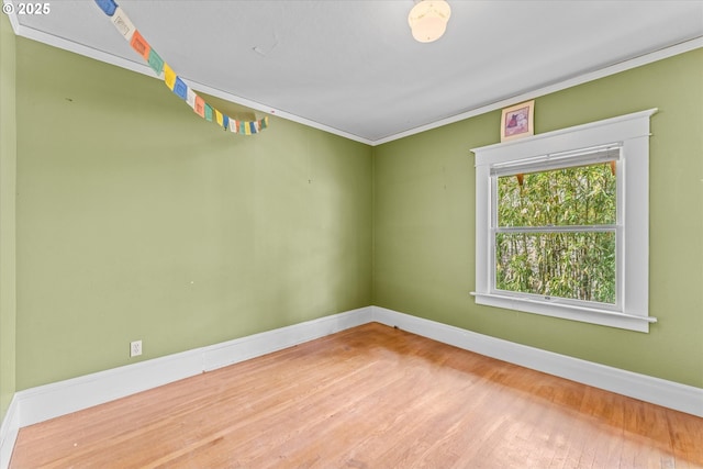 2516 NE Clackamas St, Portland, OR 97232 - spare room with wood finished floors and crown molding