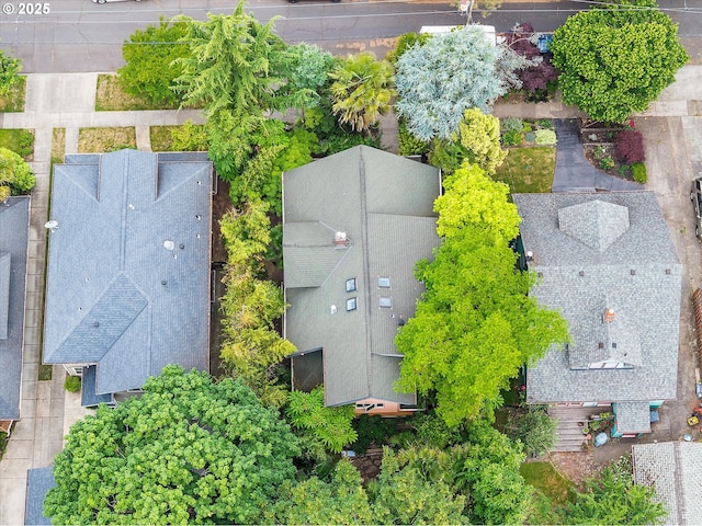 2516 NE Clackamas St, Portland, OR 97232 - drone / aerial view