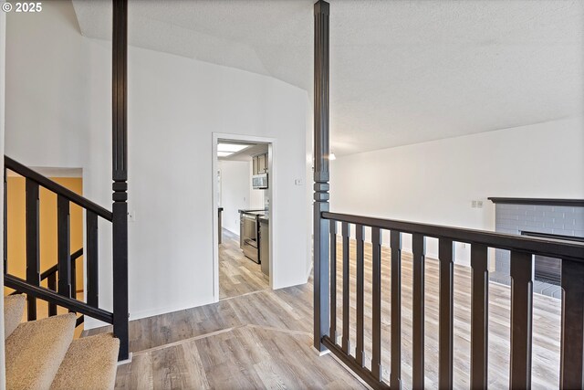 interior space featuring wood finished floors