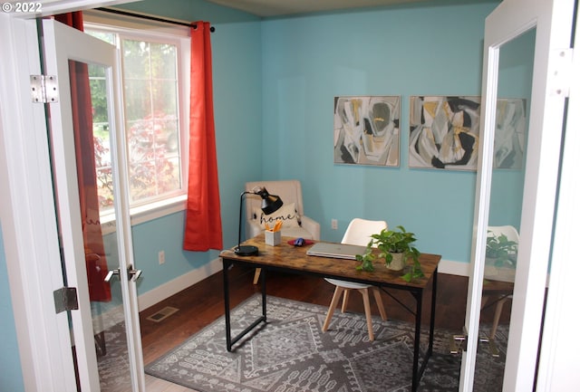 2917 SW 198th Ave, Beaverton, OR 97003 - office featuring healthy amount of natural light and wood finished floors