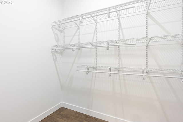 413 S Trade St, Amity, OR 97101 - walk in closet featuring dark wood-style flooring