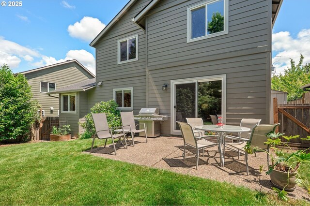 8911 SW 49th Ave, Portland, OR 97219 - rear view of house featuring a patio