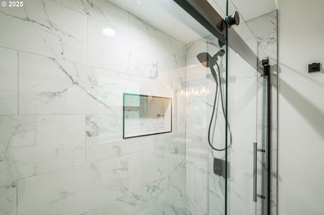 18891 Upper Midhill Dr, West Linn, OR 97068 - full bathroom with a marble finish shower