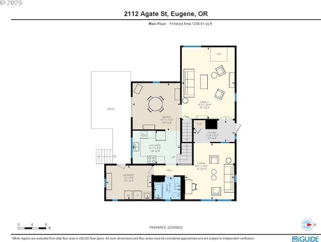 2112 Agate St, Eugene, OR 97403 - view of room layout