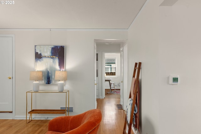 6356 N Omaha Ave, Portland, OR 97217 - hall with wood finished floors and baseboards