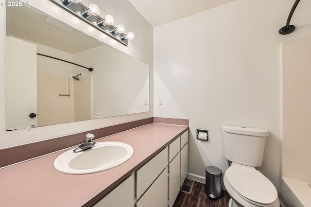 12140 SE Henderson Dr, Portland, OR 97266 - bathroom with vanity and wood finished floors