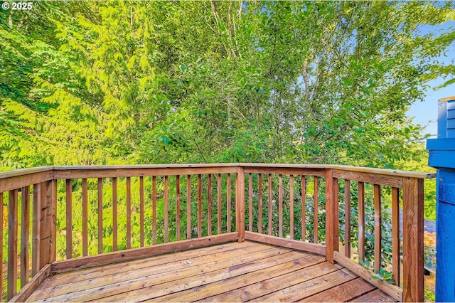 12140 SE Henderson Dr, Portland, OR 97266 - view of wooden terrace
