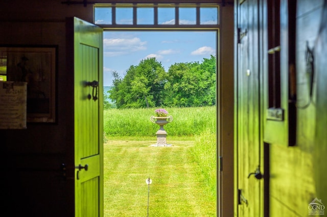 view of entryway