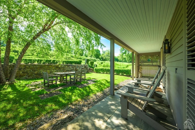 view of patio / terrace