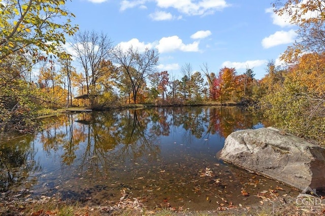 property view of water