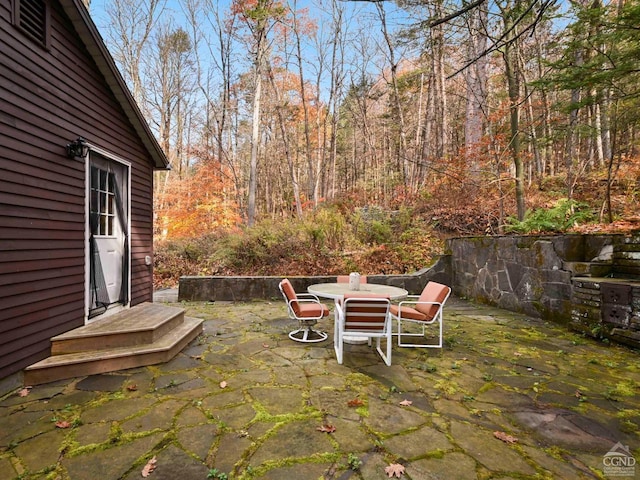 view of patio