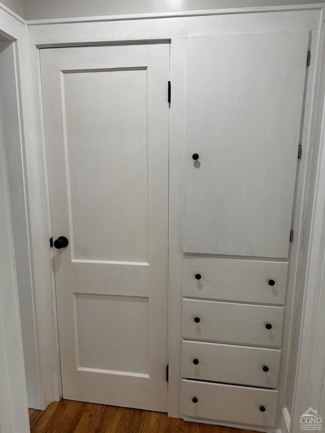 view of closet