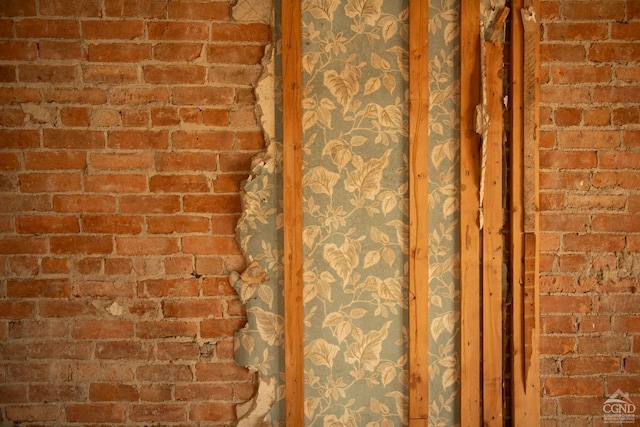 view of unfinished attic