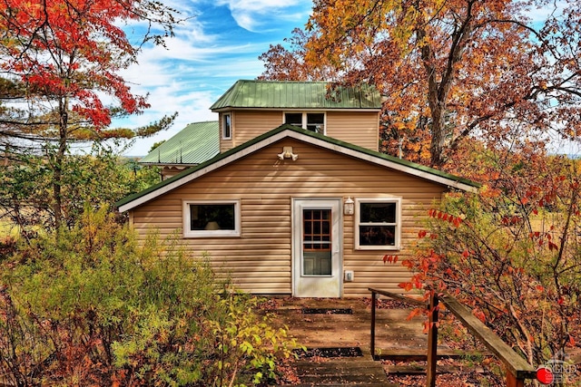 view of rear view of house