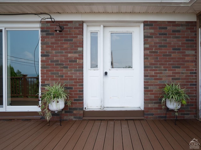 view of property entrance