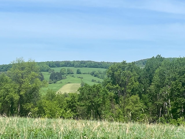 exterior space featuring a rural view