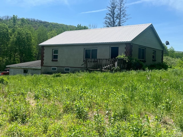 view of rear view of property